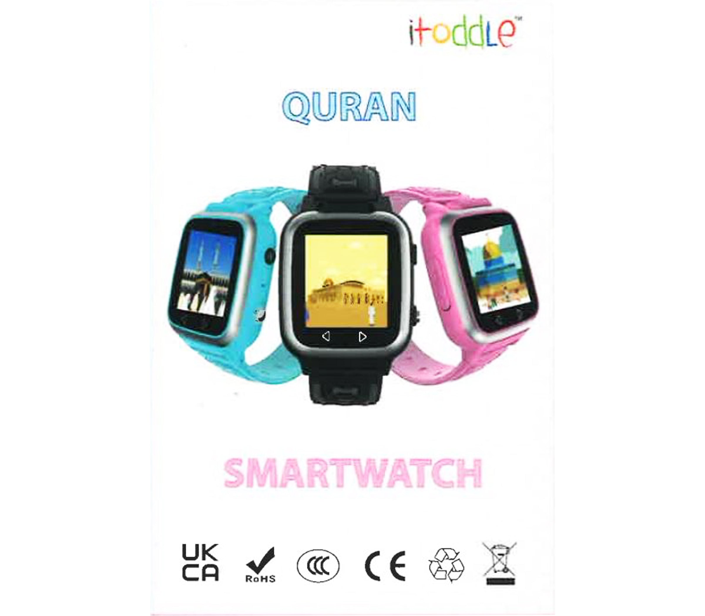 Itoddle Kids Islamic Quran Smartwatch Ages 6-12 | Full Quran