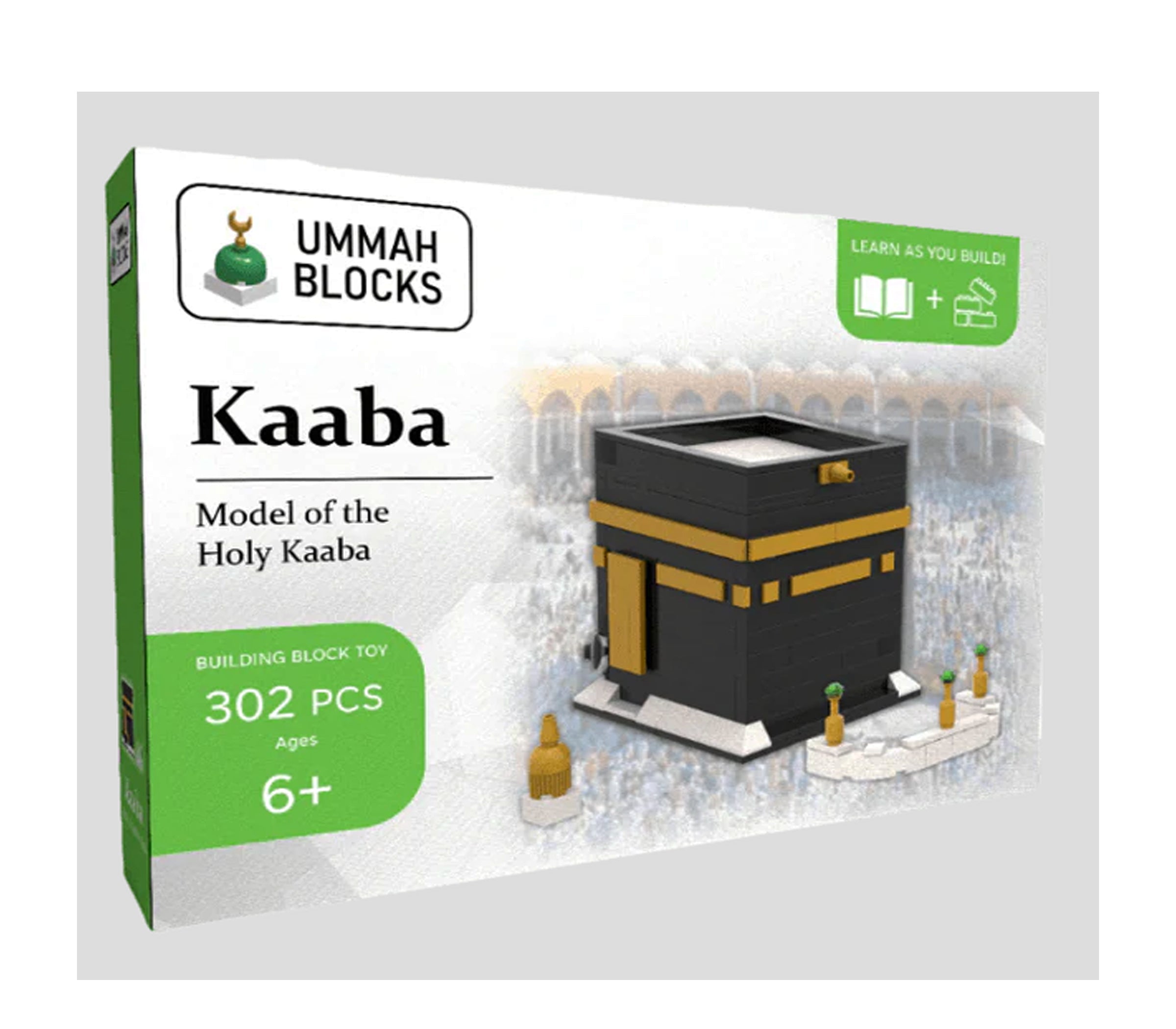 Kaaba - Islamic Building Block Set of the Holy Kaaba 302 Piece Block Set
