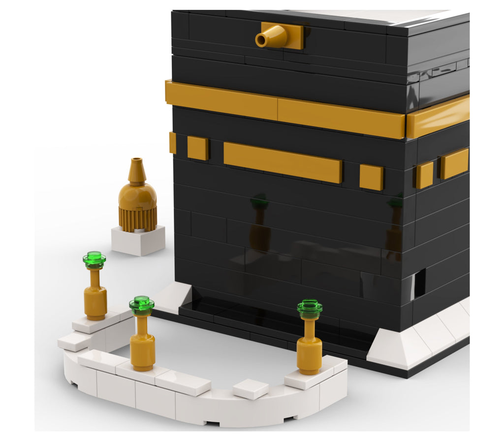 Kaaba - Islamic Building Block Set of the Holy Kaaba 302 Piece Block Set